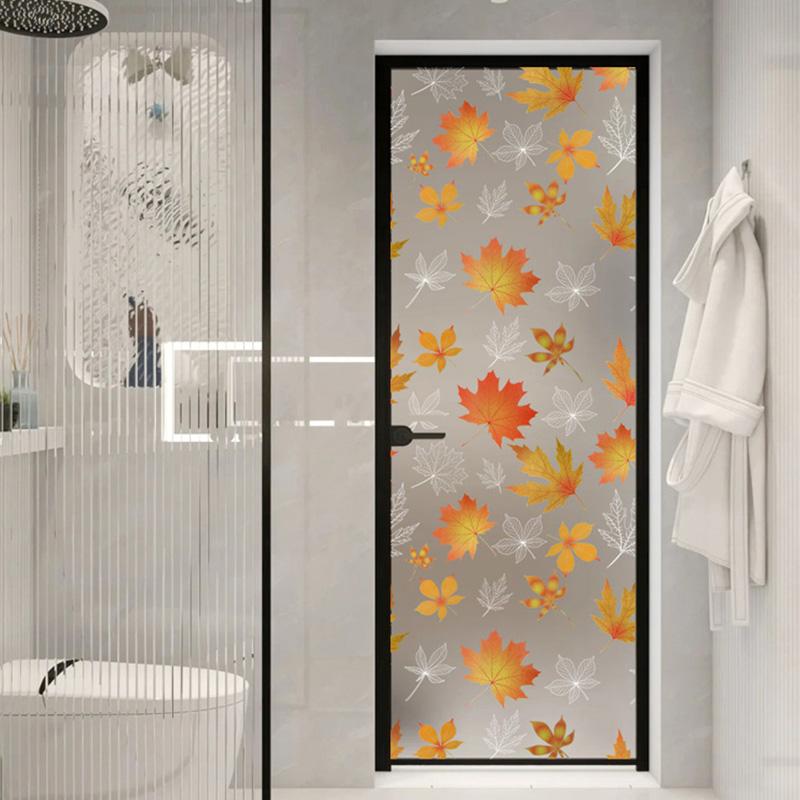 1Roll Electrostatic Stickers Reusable Glass Window Decals Anti-UV Glass Sticker Waterproof Window Film Home Decoration