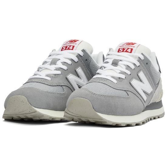 New Balance 574 Slate Grey Unisex Sneakers White U574BKR