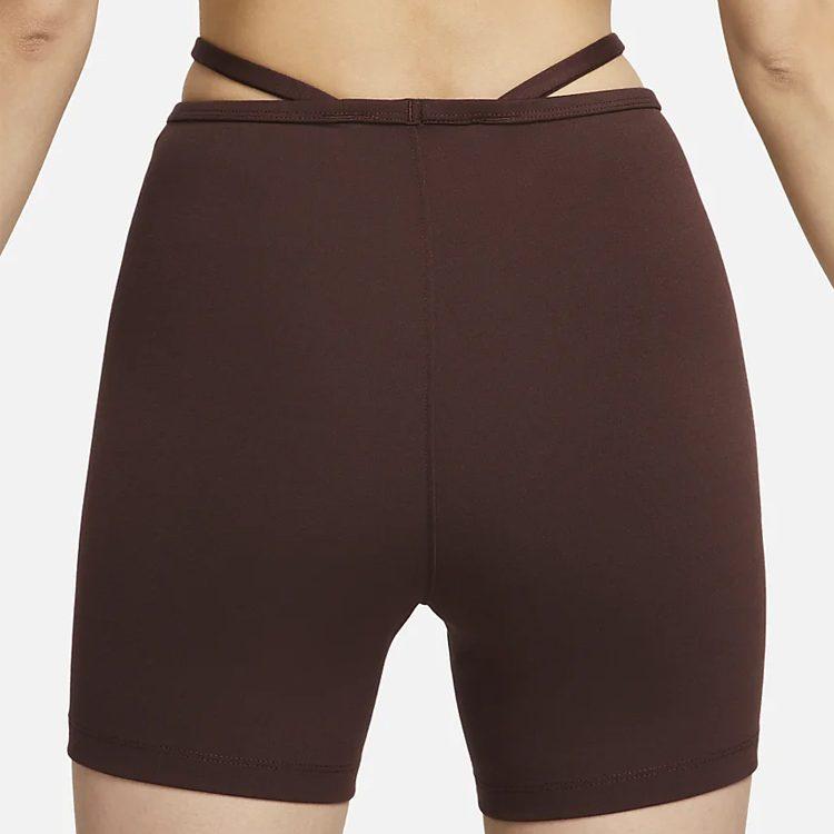 Nike Workout Shorts Women's Brown Red DV7929-227