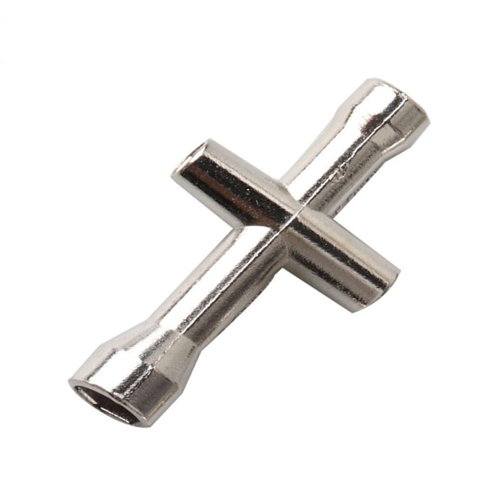 Compact And Heavy-duty Crosses Socket Wrench For Professional Silver Efficient