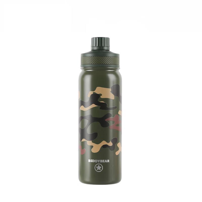 BEDDYBEAR Kids  Dual-Lid Insulated Water Bottle