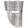 Replica Medieval Ancient Helmet, Larp, Silver Steel