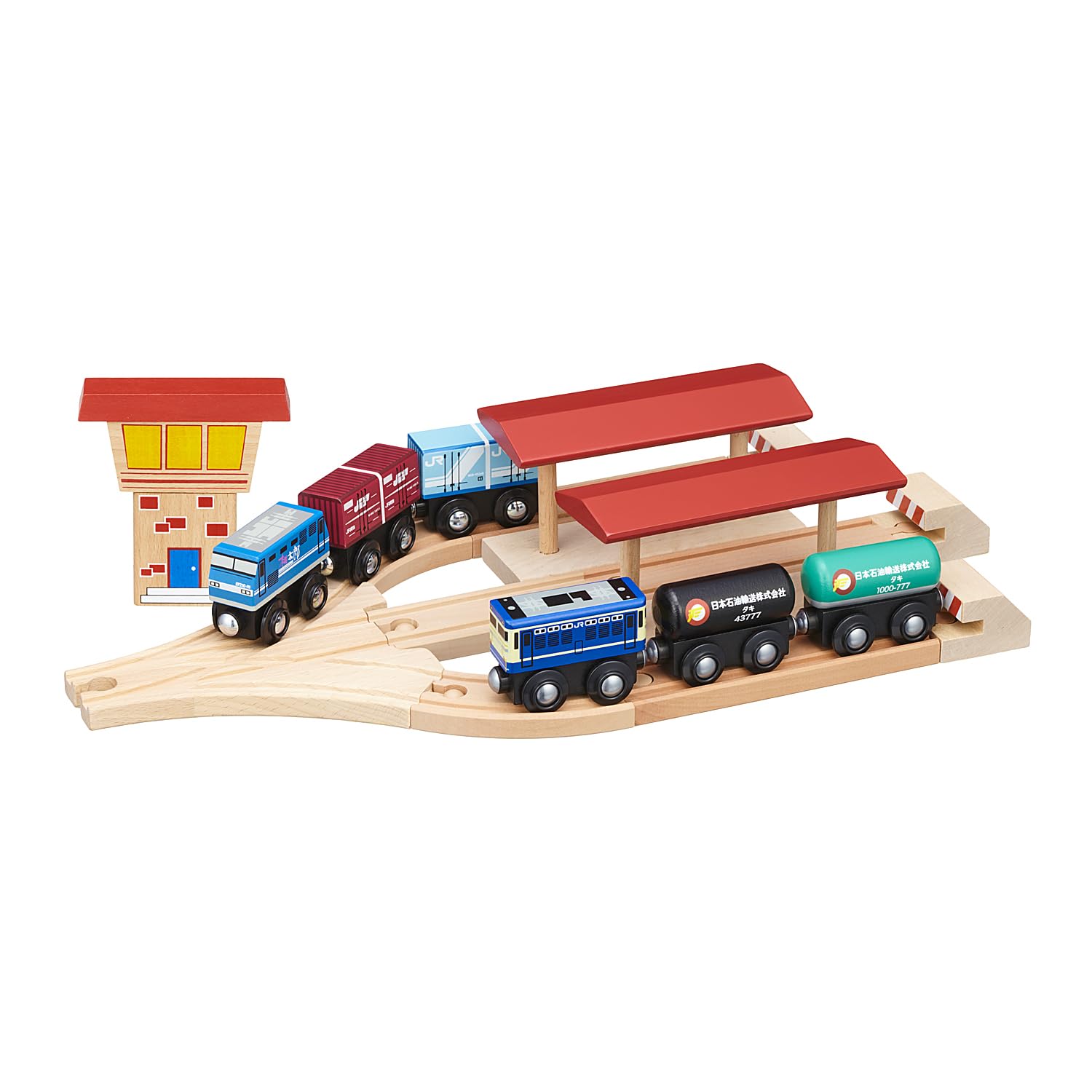 

moku TRAIN вантажний поїзд і набір платформ 3 колії