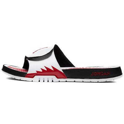 Chanclas Air Hydro 5 Retro Blanco Rojo Fuego Unisex Negro 555501-101