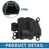 AC Temperature Heater Blend Door Actuator 8L8Z-19E616-C for Ford F-150 2009-2014 Plastic Black