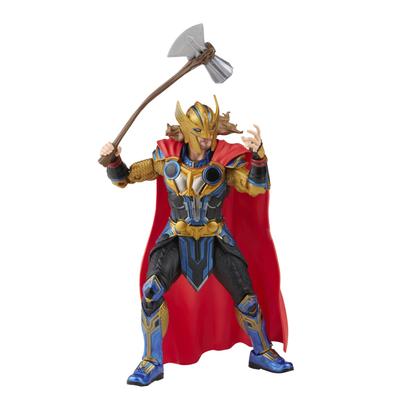 Hasbro Marvel Legends Series Love and Thunder Thor F1045 Authentic Action Figure with 3 Accessories Thor 6-inch (15cm)