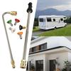 5x Nozzles Spray Lance Pressure Washer Angled Extension Wand for Karcher K2-7