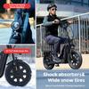 iScooter F7 Electric Scooter 1000W Motor 10.4Ah Battery 16'' Pneumatic Snow Tires 25KM/H Max Speed 64-72KM Range Adult Electric Scooters