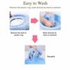5 Pack Polyester Toilet Seat Cushion Thickened Material Toilet Cover  Guest Bathroom