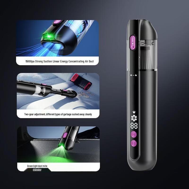 LISM Portable Wireless Car & Home Handheld Vacuum Cleaner