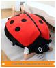 Peluche Coccinella a Sette Punti e Scarabeo Cuscino da Abbraccio - Cuscino Giocattolo Tartaruga Bruco