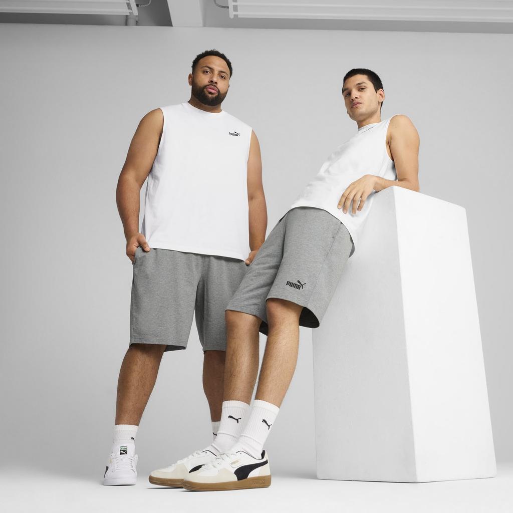 Logo Jersey 10 Gray 68754103_ESS NO.1 Shorts_Medium Heather_XL