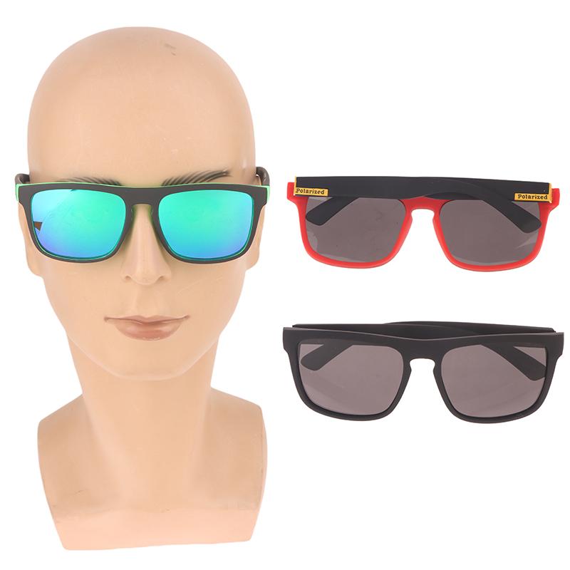 1 Piece Men Women Driving Fishing Sun Glasses  Vintage Square Polarized Sunglasses Driver'S Eyewear Uv380