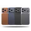 Luxury Leather Matte Shockproof Bumper Case For iPhone 17 Pro Max 16 15 14 13 13 12 Full Lens Protection Instantly Turn 17 Cover