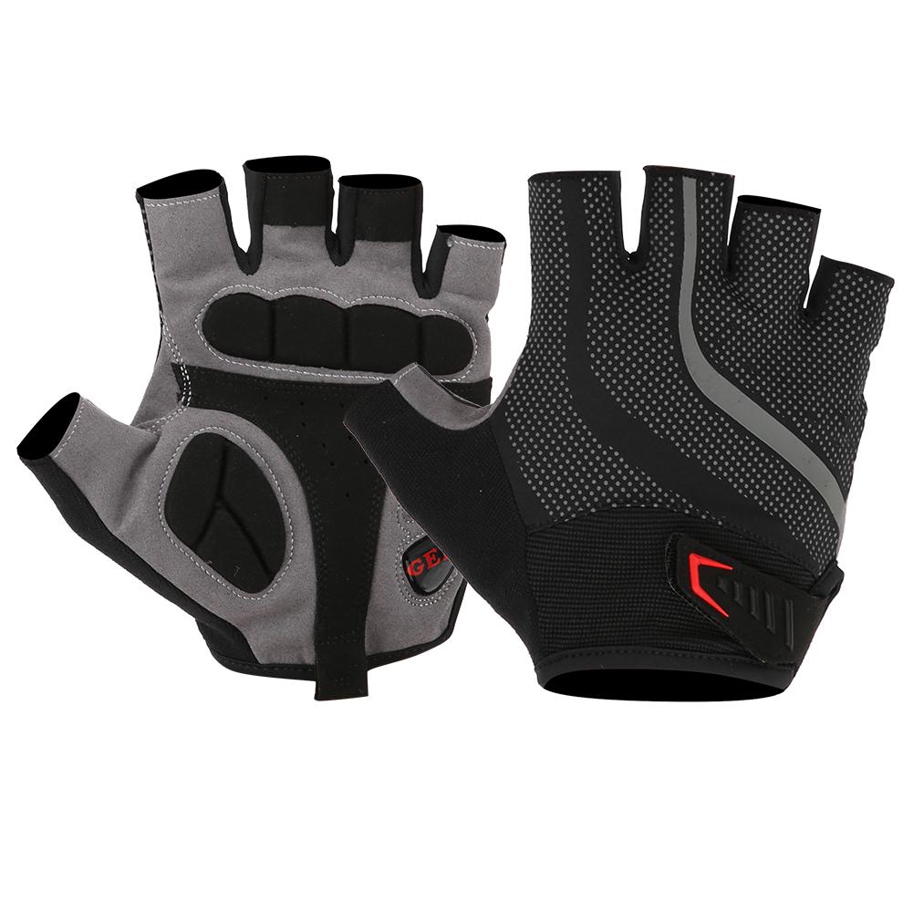 Outdoor Cycling Gloves Half Finger Breathable Mountain Bike Gloves for Men WomenXL