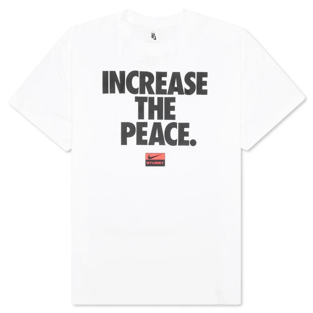 Футболка Nike Stussy Increase The Peace Белая M