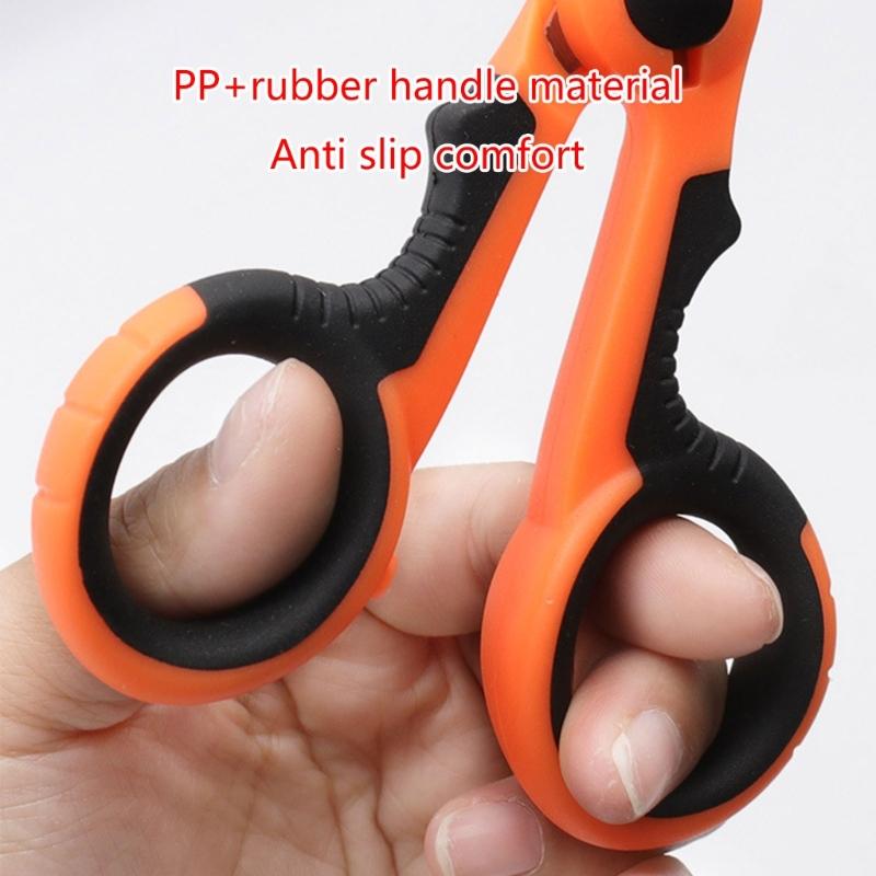 Professional Fishing Shears Fishing Braided Line Scissors with Non-Slip Grip Multifunction Heavy Duty Fishing Scissor