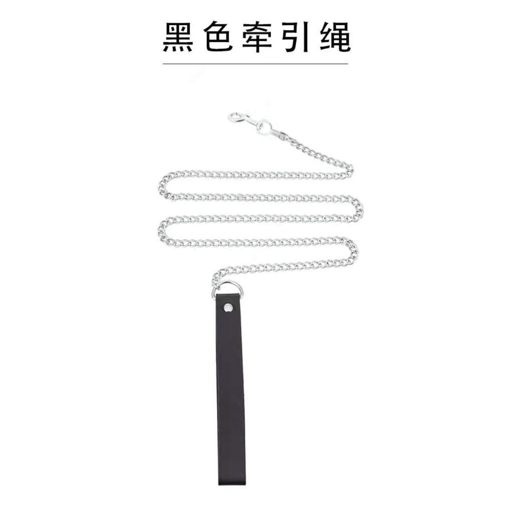 Collar Women'S Neck Ring Leather Bells Neck Ring Dark Love Pendant Collar Collar Collar Chain Necklace Love Collar