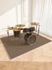 Simple Solid Piano Drum Carpet Thickened Shock Absorption Sound Insulation Non-slip Mat Light-luxury Living Room Bedroom Rug