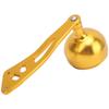 Fishing Reel Handle Grip Aluminum Alloy Baitcasting Reel Rocker Arm Replacement 8x5mmB Type Gold