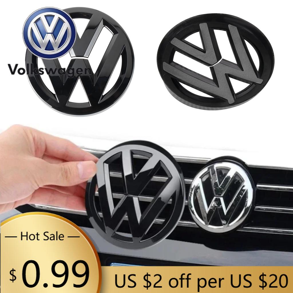 Für VOLKSWAGEN VW Autoemblem Frontkühlergrill Abdeckung Hinterer Kofferraumdeckel Abzeichen Aufkleber für Volkswagen VW Golf 4 MK4 5 MK5 6 MK6 7 MK7