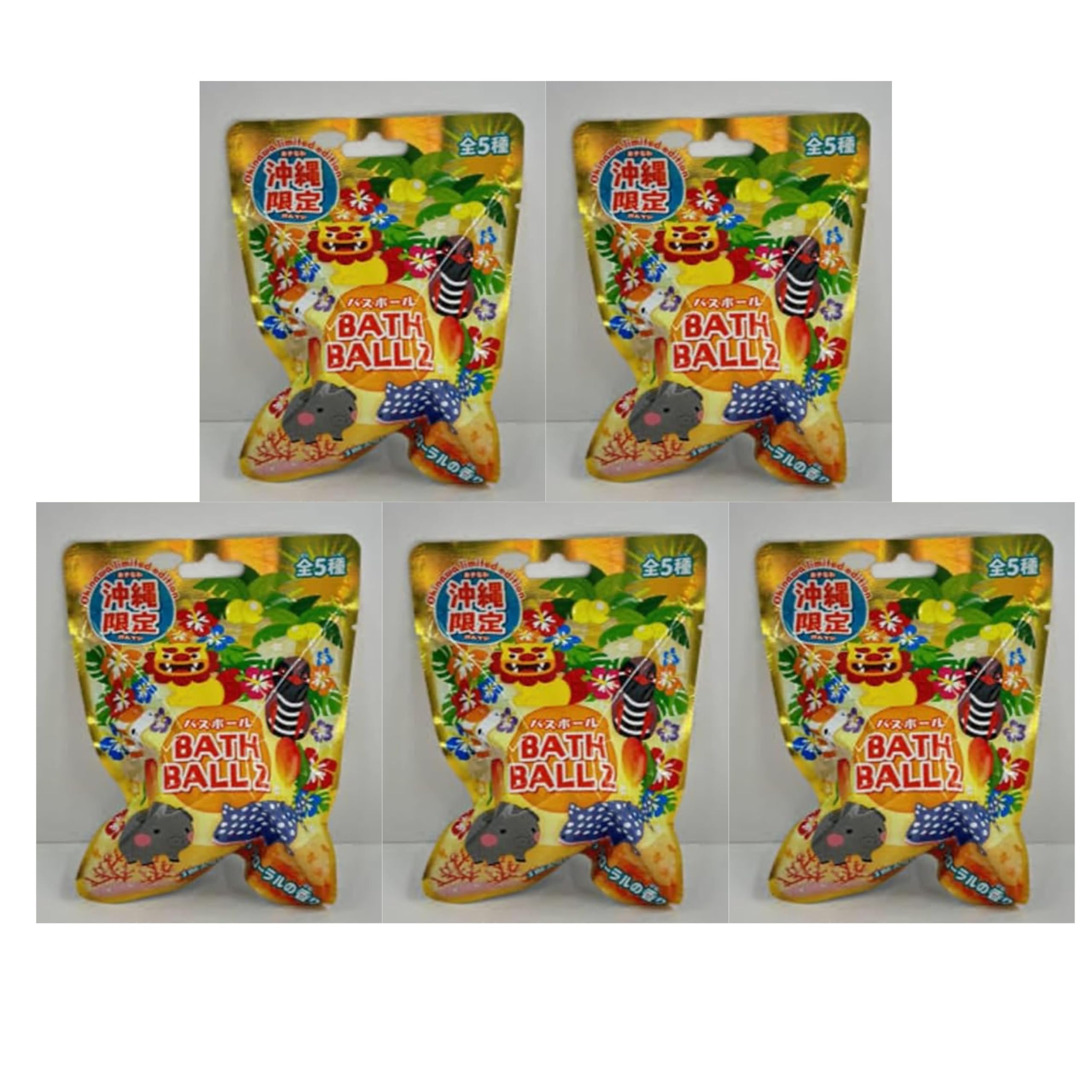 Окинава лимитированная серия бомбочек для ванны 2 x 5