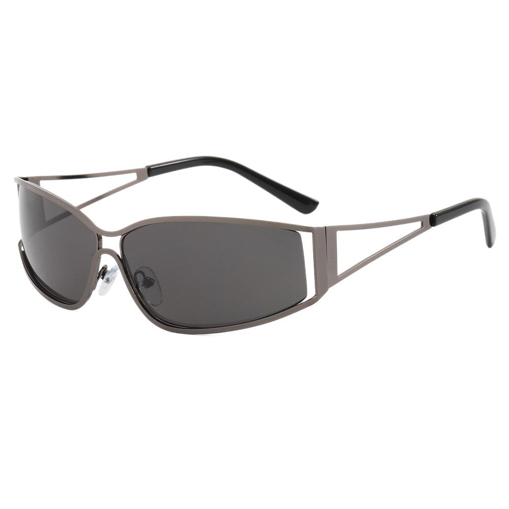 Retro Small Face Cut-Out Sunglasses - European & American Street Style Sunshades