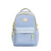 Schoolbag wholesale backpack women's large-capacity student schoolbag simple travel shoulder bag solid color burden reduction anti-splashing girl