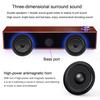 E350M Bluetooth-compatible Speaker Wireless Stereo Sound Rectangle Portable Sound Box Subwoofer for Desktop