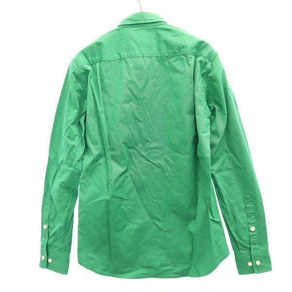 FACTOTUM Langarm Button-down Hemd F grün Herren Gebraucht