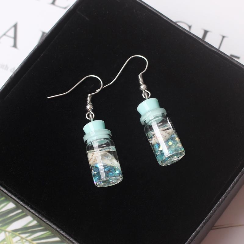 Kreative Niedliche Süßigkeiten Bunte Tier Gummibärchen Ohrringe Minimalismus Cartoon Design Damen Ohrhaken Hänger Zirkon Kinder Geschenk