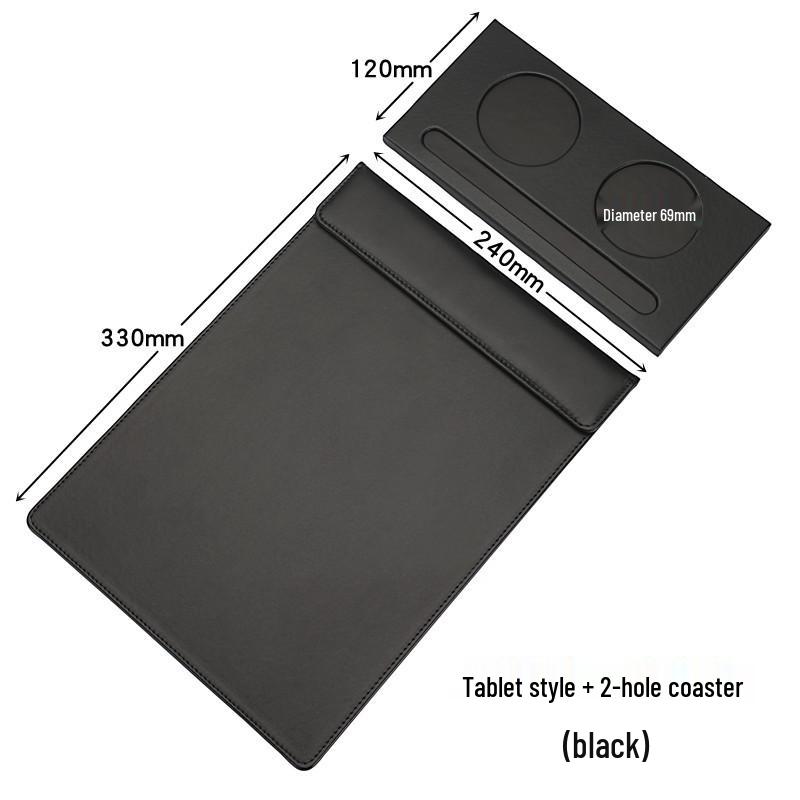 A4 Leather Conference Writing Pad with Magnetic Closure