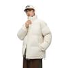 Winter New Couple Cotton Coats for Men and Women, Loose and Warm Stand-up Collar Bread Coats, Cotton Coats for Men