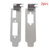 2pcs/ Set Low Profile Bracket Adapter HDMI-compatible DVI Port For Half Height Graphic Video Card Set