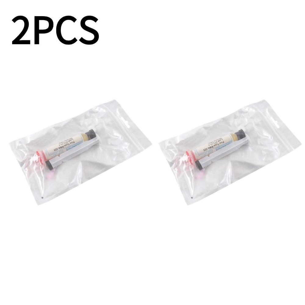1/2/3/4/5/10 Stück Halogenfreier Lötflussmittel-Paste-Spritze Neutral No-Clean Schweißpaste Elektronisches Reinigungszubehör