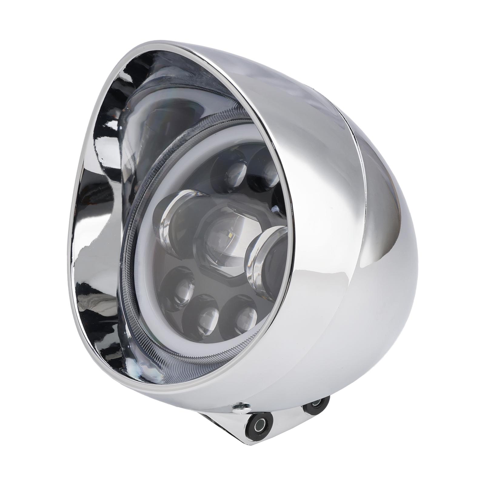 

5,75 Фара Лампа Прожектор Универсальный 9 ламп Подходит для мотоцикла серебряный