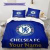 Chelsea F Custom Name Pattern Bedding,Quilt Set Quilt Cover Pillowcase Home Birthday Gift(1 * Duvet Cover + 2 * Pillowcase, Without Core)