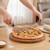 Pizza Rocker Knives Stainless Steel Cutter Double Handle Kitchen Tool for Home