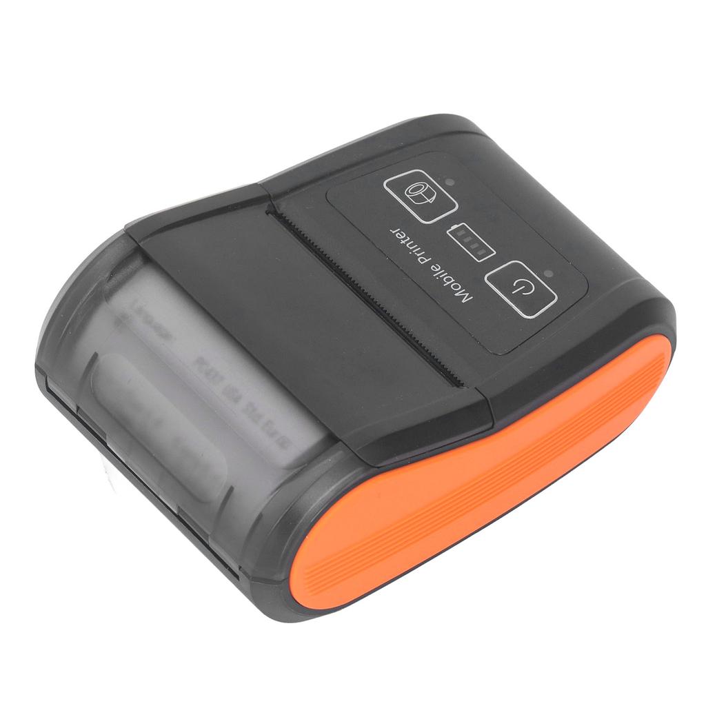 58mm Thermodrucker 203DPI 90mm/s Drahtloser Mini-BT Tragbarer Belegdrucker für Supermarkt