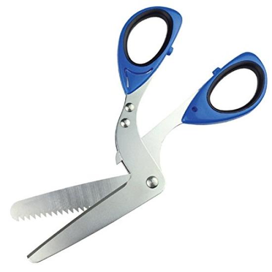 Shredder Scissors Total Length Blade Length 7cm Destroying USB Membership (scissors) Approx. 18cm, Approx. [For Receipts, CDs, DVDs, Memory, Cards,