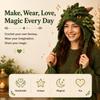 With Step-by-Step Guide Hood Hat Crochet Kit Animal Hood Hat Crochet Kit  for Adults&Kids Gift