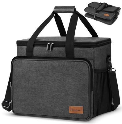Large Capacity 30L Cooler Soft Cooler Perfect for Sports Cherry Blossom Club and Dark Gray Box, Water-Resistant, Abrasion-Resistant, 4-Layer