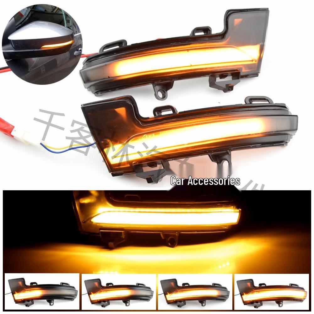 

Светодиодные динамические последовательные указатели поворота для Skoda Octavia MK3 5E и VW T-Roc, зеркала заднего вида