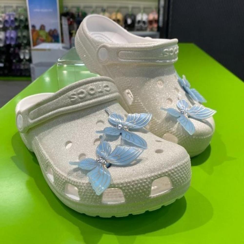 

Crocs Hc02 Classic Glitter Clogs 205942 100