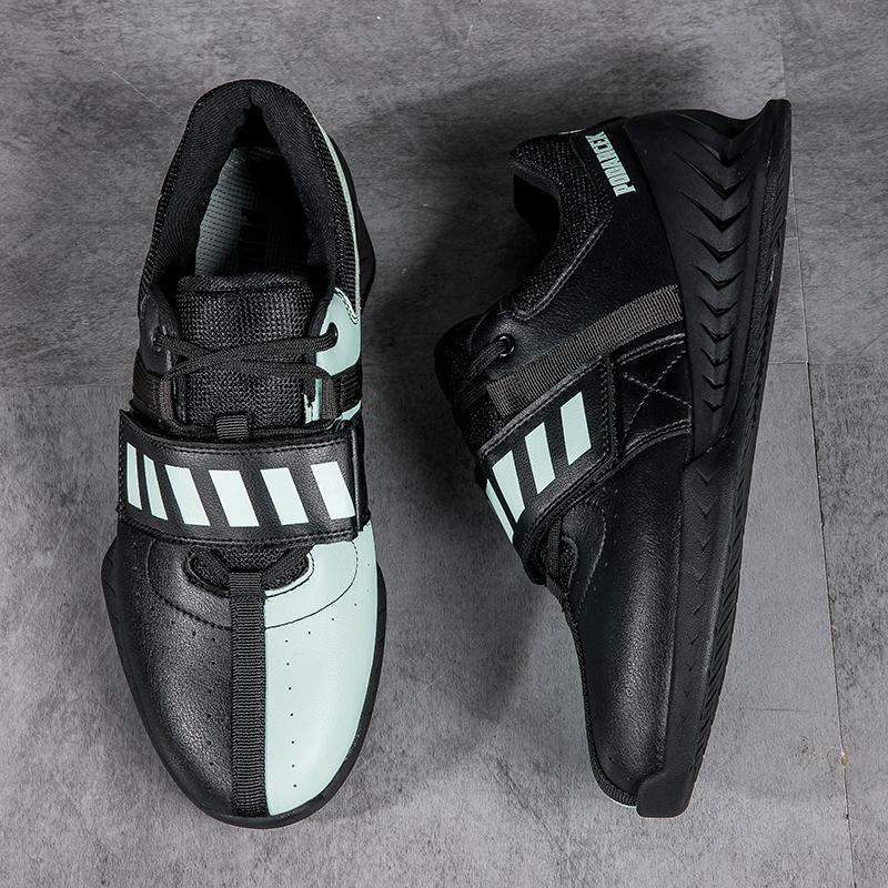 Men Weightlifting Shoes for Heavy Lifts Squats Powerlifting Durable Lifting Sneakers Big Size Quality