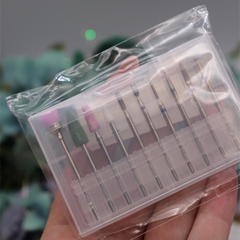 Nagelbohrer-Bits, rotierender Fräser, Maniküre- und Pediküre-Werkzeug für elektrische Nagelmaschinen zum Entfernen von Nagellack-Gel