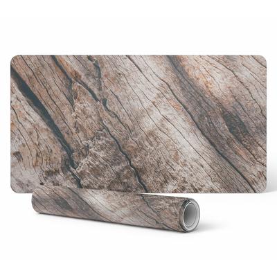 Uniwersalna Mata Ochronna Pod Sprzęt Komputerowy Drewniane Słoje 100X50 Cm