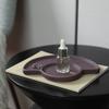 Ceramic Tray Organizer -Nordic Artistic Entryway Key Holder with Scent Diffuser, Minimalist Vanity Jewelry Dish for Home Decor