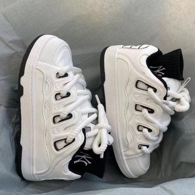 Unisex Buty Skateboardowe Trendowe Kreskówkowe Wielokolorowe Płaskie Codzienne Buty Męskie Wysokiej Jakości Wygodne Buty Sneakersy na Platformie Damskie