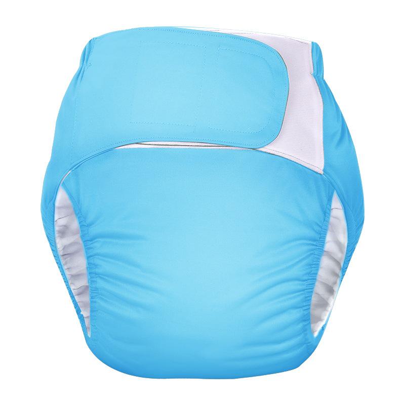 Washable Reusable Leak-Proof Adult Diaper Pants with Magic Sticker for Elderly Care